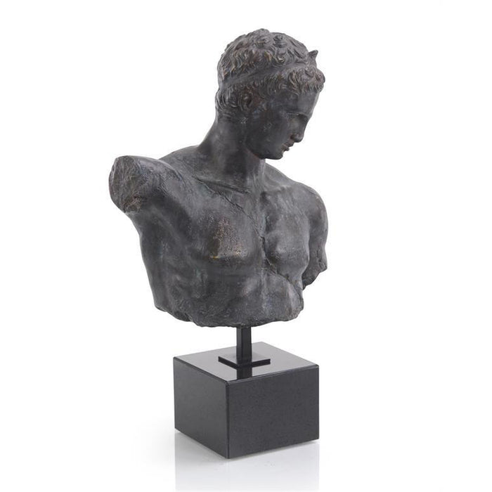 John Richard Greek Bust In Verde-Black