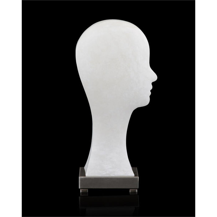 John Richard Profile In Alabaster Sculpture