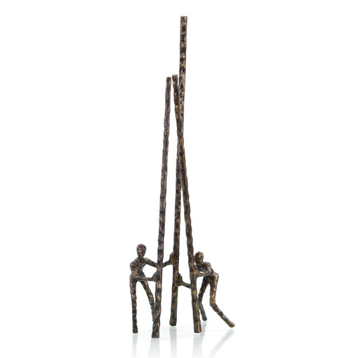 John Richard Balancing Bronze Sculpture