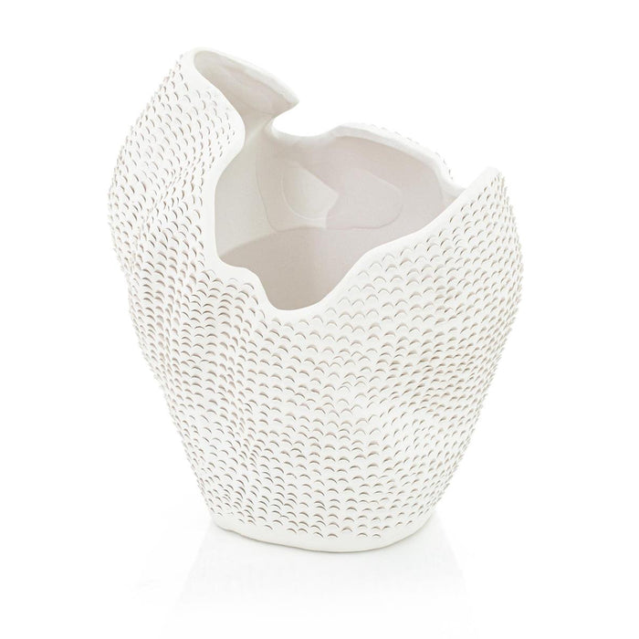 John Richard Giardinia White Porcelain Vase Iii