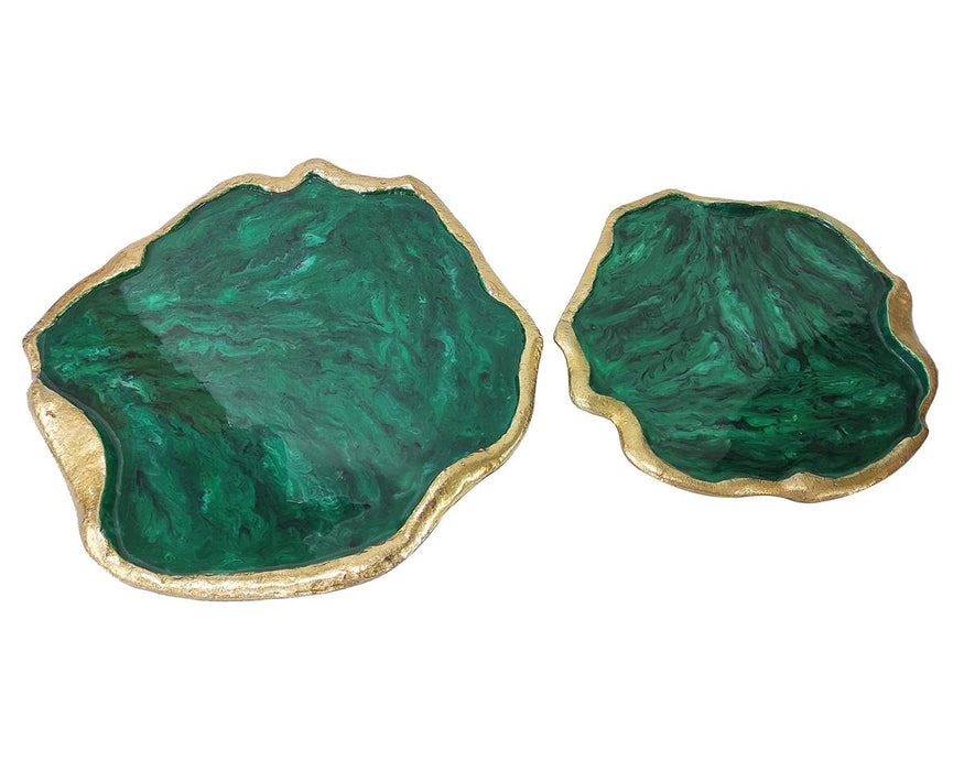 John Richard Malachite Tray Ii