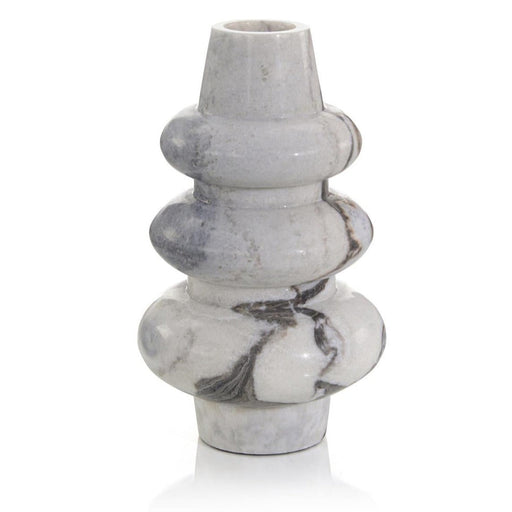 John Richard Black And White Marble Vase