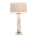 John Richard Alabaster Cross Table Lamp