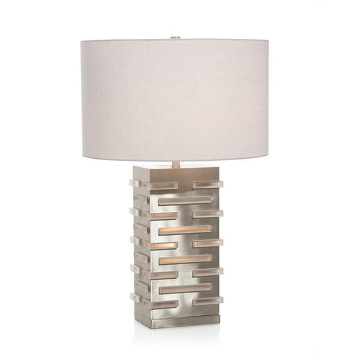 John Richard Acrylic Blocks Illuminating Table Lamp