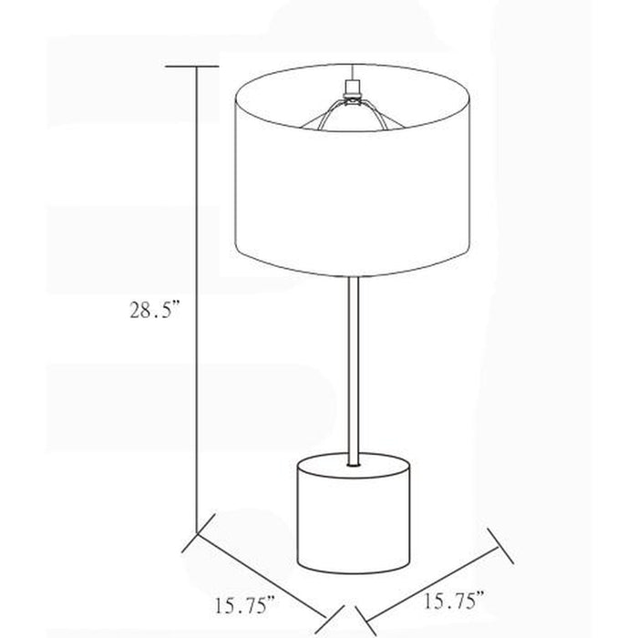 Surya Kingsley KGY-511 Table Lamp