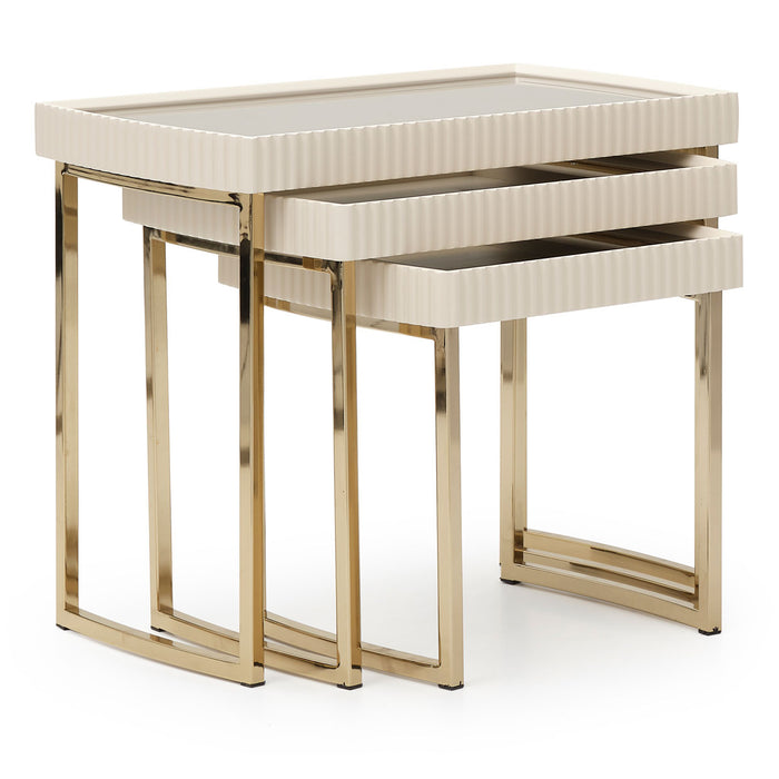 Michael Amini Lisbon Nesting Tables