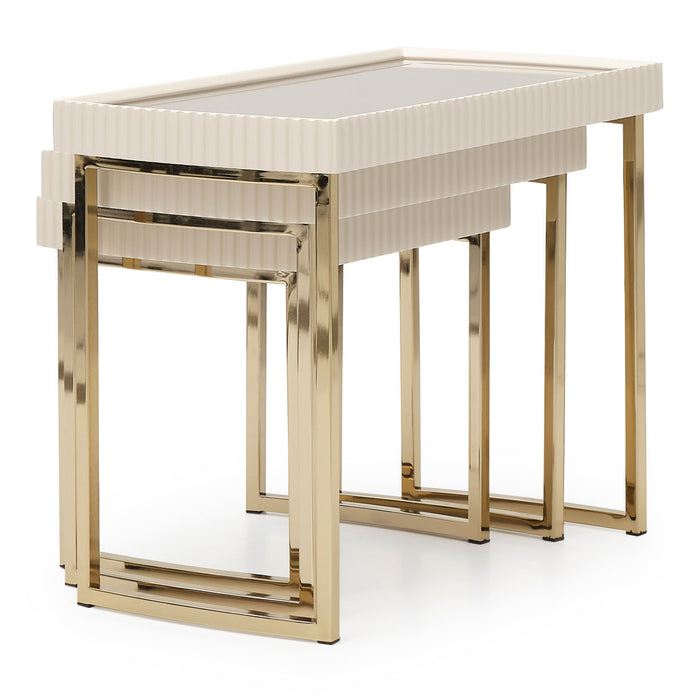 Michael Amini Lisbon Nesting Tables