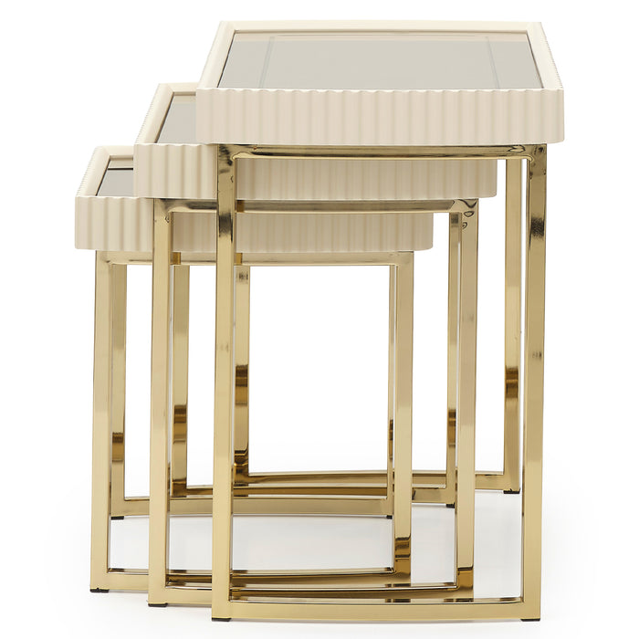 Michael Amini Lisbon Nesting Tables