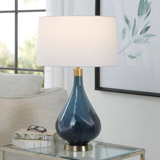 Uttermost Riviera Art Glass Table Lamp