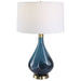 Uttermost Riviera Art Glass Table Lamp