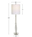 Uttermost Sceptre Crystal Buffet Lamp