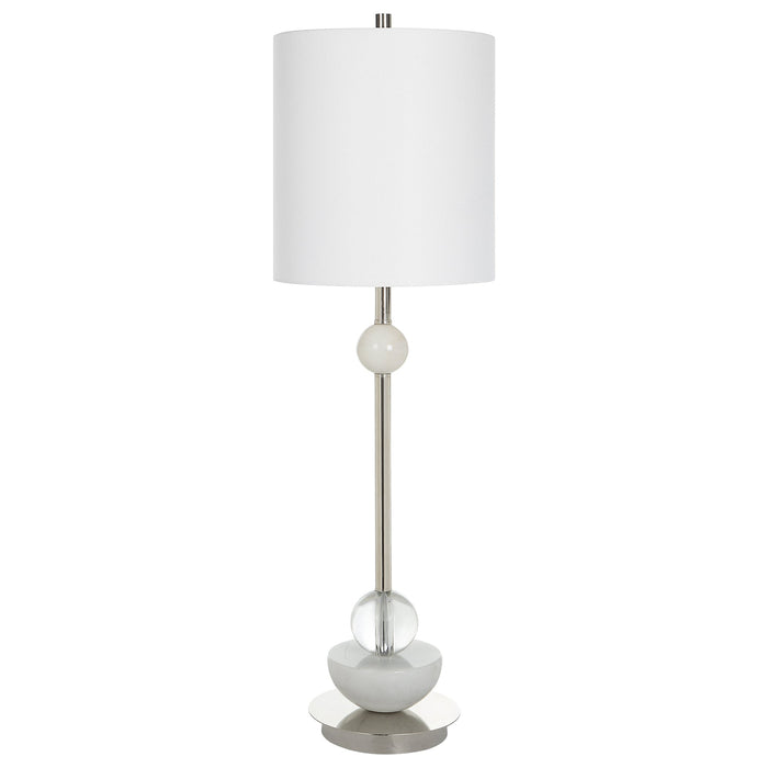 Uttermost Exposition Nickel Buffet Lamp