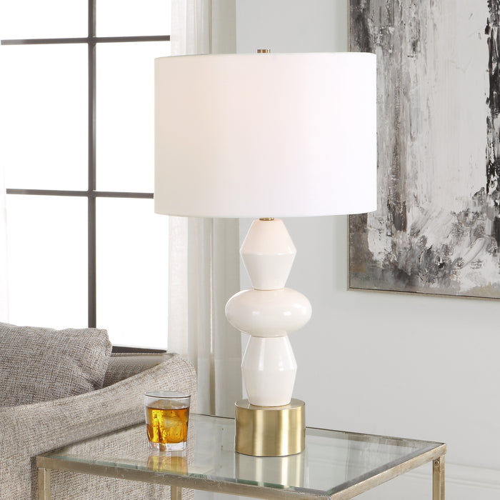 Uttermost Architect White Table Lamp