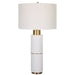 Uttermost Ruse Whitewashed Table Lamp