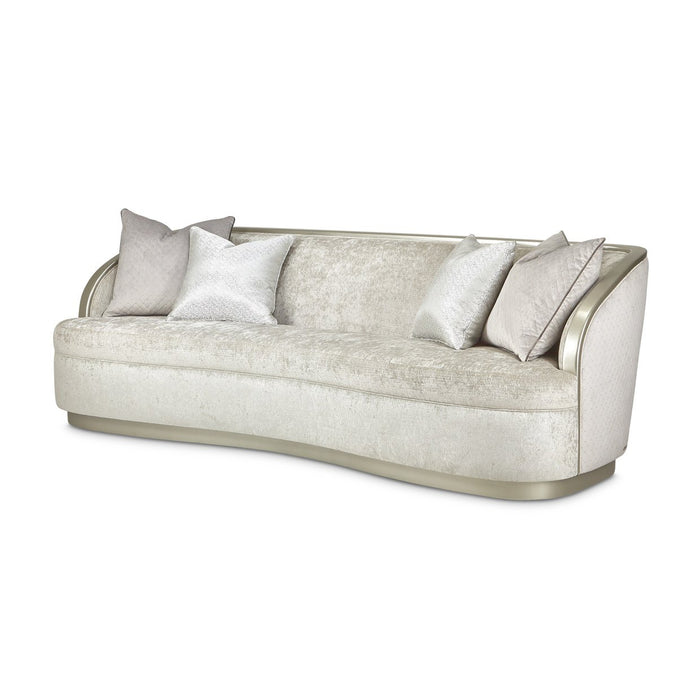 Michael Amini Lanna Mansion Sofa Storm Silver Mist