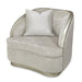 Michael Amini Lanna Matching Chair Storm Silver Mist