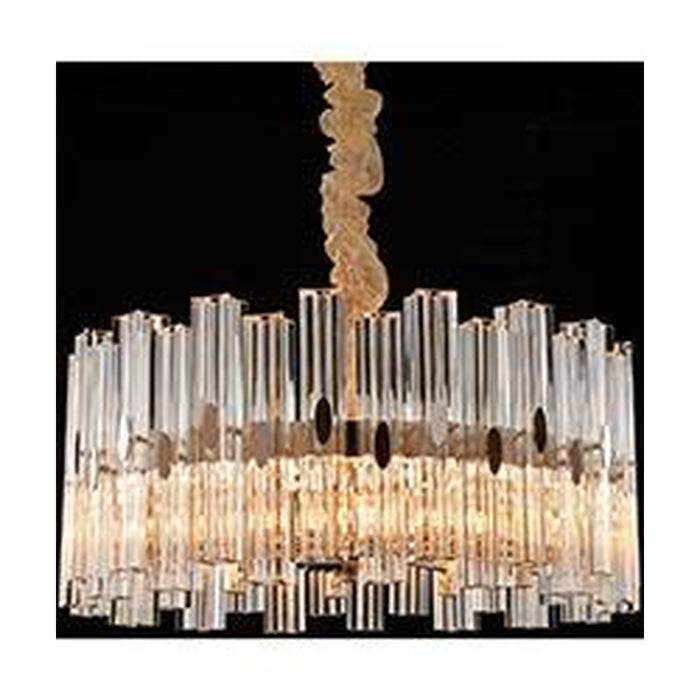 Michael Amini Balcony Round 10 Light Chandelier