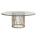 Lexington Shadow Play Rendezvous Round Metal Dining Table