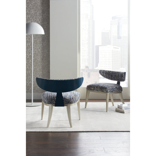 Caracole Upholstery Half Moon Chair