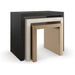 Caracole Modern Principles Contrast Nesting Tables