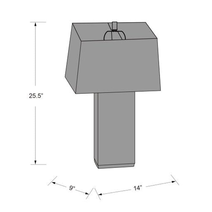 Surya Malloy MAY-260 Table Lamp