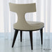 Global Views Anvil Back Dining Chair