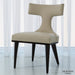 Global Views Anvil Back Dining Chair