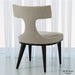 Global Views Anvil Back Dining Chair