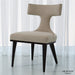 Global Views Anvil Back Dining Chair