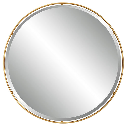 Uttermost Canillo Gold Round Mirror