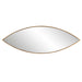 Uttermost Ellipse Gold Mirror