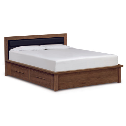 Copeland Moduluxe Storage Bed with Upholstery Headboard King - Grade A/B/Ultra-leaather/Leather/COM