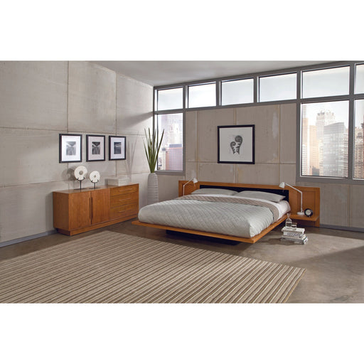 Copeland Moduluxe Bed 35" with Upholstery Headboard Cal King - Grade A/B/Ultra-Leather/Leather/COM