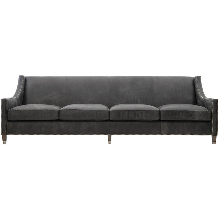 Bernhardt Interiors Palisades Leather Sofa 82.5"