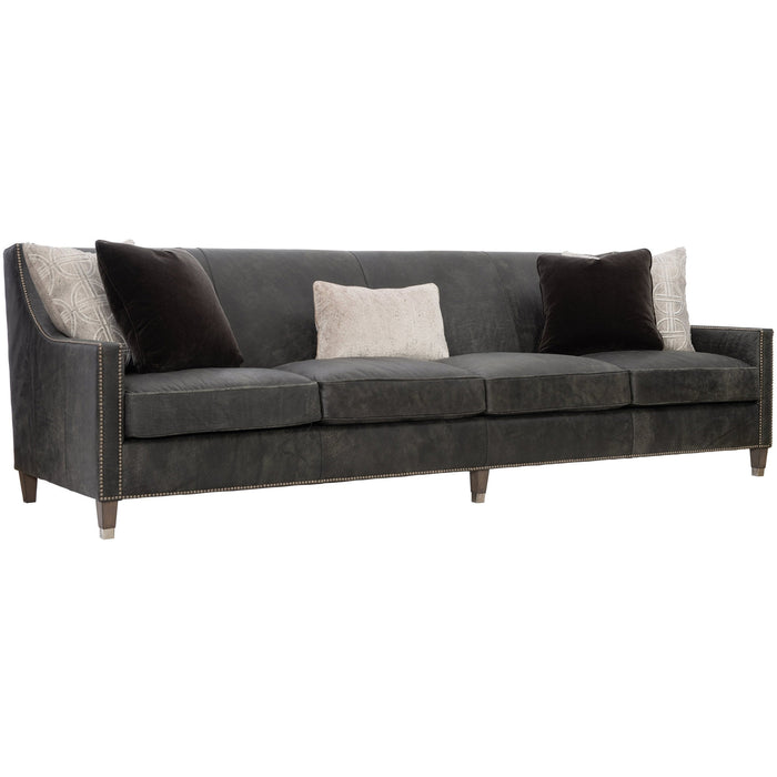 Bernhardt Interiors Palisades Leather Sofa 108"