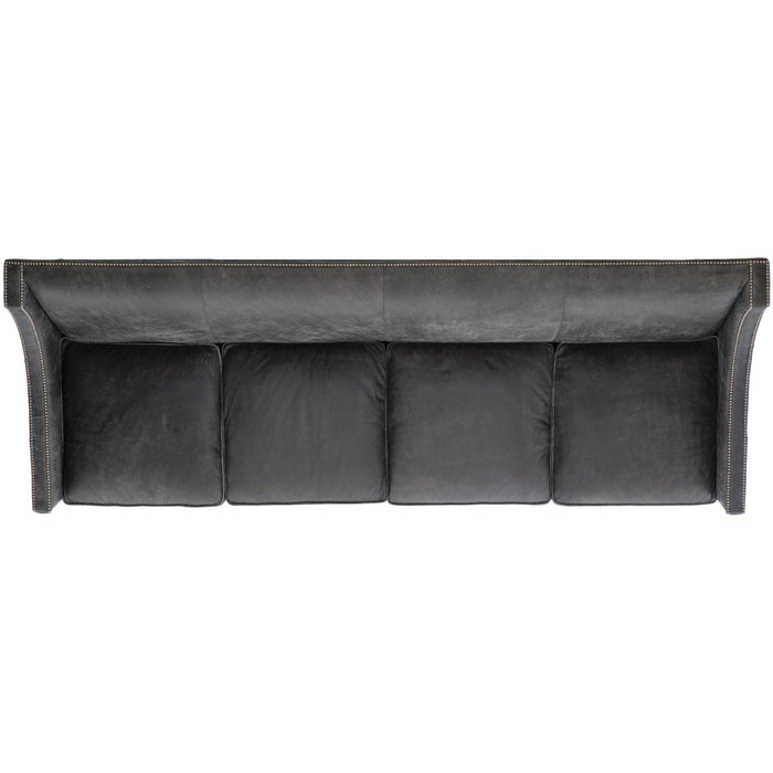 Bernhardt Interiors Palisades Leather Sofa 108"