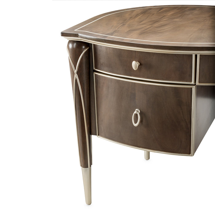 Michael Amini Villa Cherie Hazelnut Desk