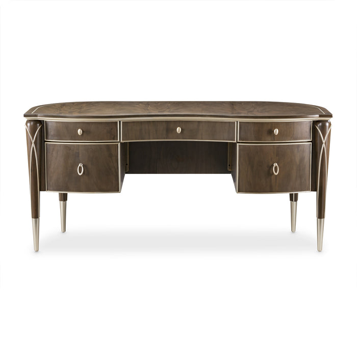 Michael Amini Villa Cherie Hazelnut Desk