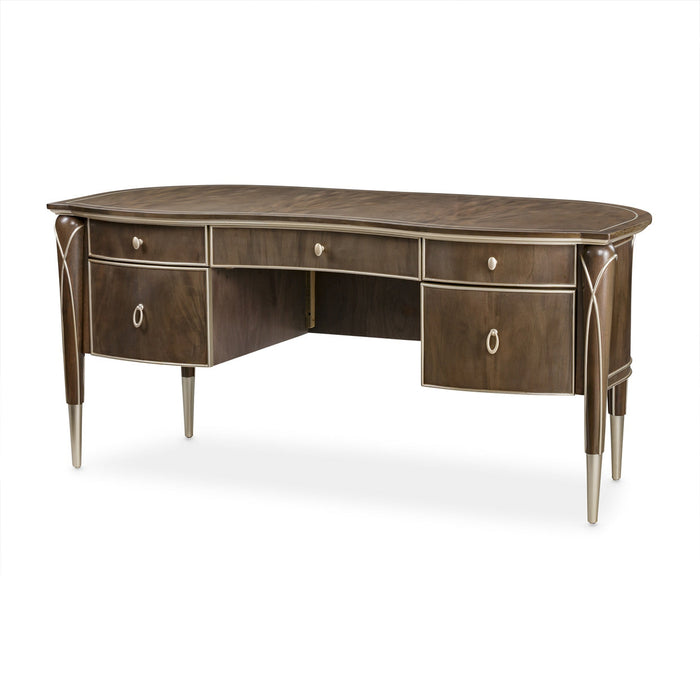 Michael Amini Villa Cherie Hazelnut Desk