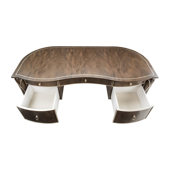 Michael Amini Villa Cherie Hazelnut Desk