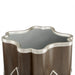 Michael Amini Villa Cherie Hazelnut Side Table