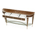 Michael Amini Villa Cherie Hazelnut Console Table