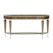 Michael Amini Villa Cherie Hazelnut Console Table