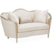 Michael Amini Villa Cherie Caramel Loveseat