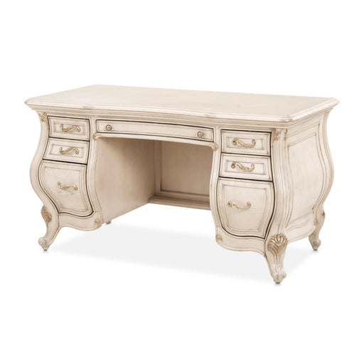 Michael Amini Platine De Royale Champagne Vanity/Desk