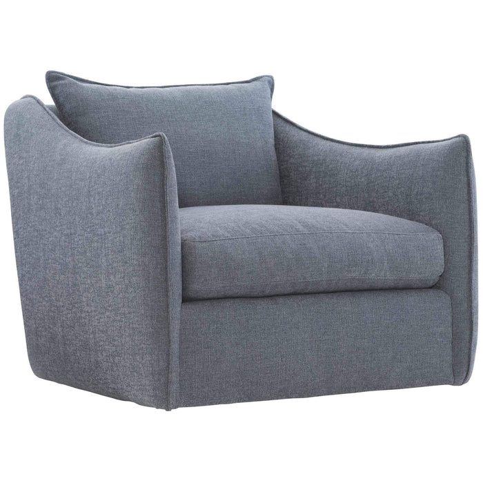 Bernhardt Plush Joli Swivel Chair