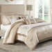 Michael Amini Palermo Comforter Set Sand