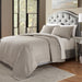 Michael Amini Port Orleans Bed Throw/Coverlet Set Gray