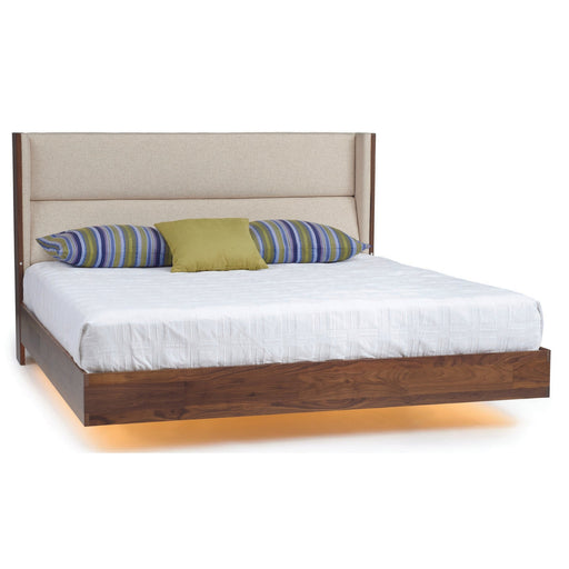 Copeland Sloane Floating Bed Mattress Only With Lighting - Grade A/B/Ultra-Suede/Leather/COM