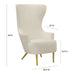 TOV Furniture Julia Wingback Chair by Inspire Me! Home Decor